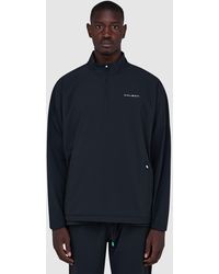 Malbon Golf - Malbon Performance Quarter Zip Shell Sweater - Lyst
