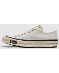 Visvim - Skagway Lo Canvas Sneaker (Ivory - Lyst