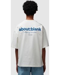 About Blank - Box T-Shirt - Lyst