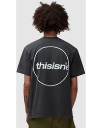 thisisneverthat - C-Logo T-Shirt (Charcoal - Lyst