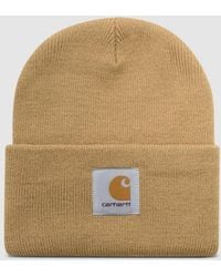 Carhartt - Short Watch Beanie (Wip Dusty H - Lyst