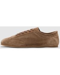 Common Projects - Winter Driving Suede Shoe (Taupe - Lyst