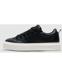Cleens - Ace Woven Leather Sneaker (Shadow - Lyst
