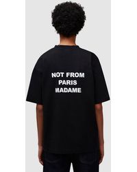 Drole de Monsieur - Le T-shirt Slogan - Lyst