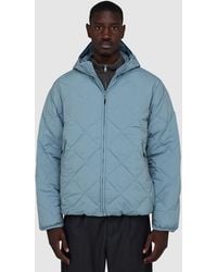 Hiking Patrol - Base Grid Lt Down Hooded Jacket - Lyst