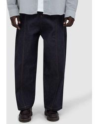 SAGE NATION - Welt Raw Denim Jean (Raw - Lyst