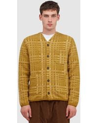 Universal Works - Telepass Fleece Cardigan - Lyst