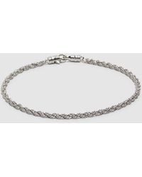 Tom Wood - Rope Bracelet (925 Sterling - Lyst