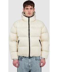MKI Miyuki-Zoku - Translucent Hooded Bubble Jacket (Off - Lyst