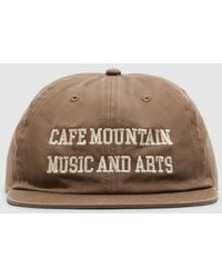 Cafe Mountain - Music And Art Cap (Washed Taupe - Lyst