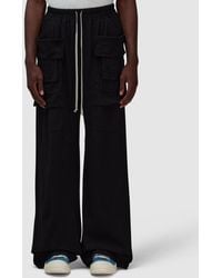 Rick Owens - Creatch Wide Cargo Drawstring Pant - Lyst