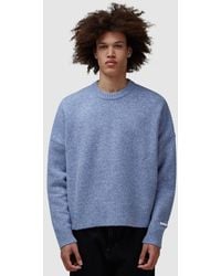 About Blank - Mohair Knitted Logo Sweater - Lyst