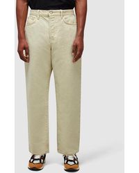 Stussy Double Dye Big Ol' Jeans Faded Red in Pink for Men | Lyst