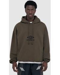 Umbro - X Slam Jam Og Logo Mask Hoodie (Dark - Lyst
