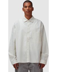 MKI Miyuki-Zoku - Box Dress Shirt (Off Stripe - Lyst