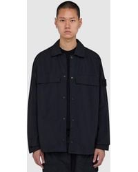 Stone Island - Ghost Nylon Smerigliato Overshirt - Lyst