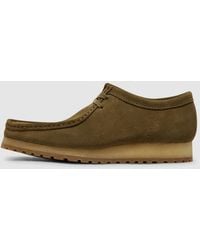 Clarks - Wallabee Rb Shoe Suede - Lyst