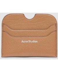 Acne Studios - Elmas Cardholder (Caramel - Lyst