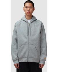 Carhartt - Chase Zip Hoodie Heather - Lyst