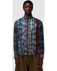 Needles - Ribbon Flannel Shirt - Lyst