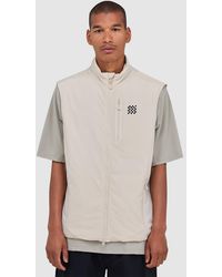 Manors - Insulated Course Gilet (Ivory - Lyst