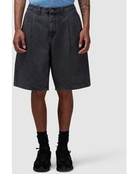 Dime - Pleated Denim Short (Faded - Lyst