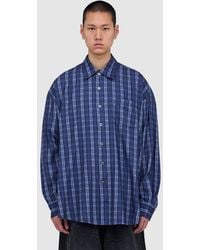 Our Legacy - Borrowed Shirt (Check Please Print - Lyst