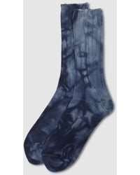 Anonymous Ism - Uneven Dyed Crew Sock - Lyst