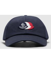 Moncler - Tri Logo Baseball Cap - Lyst
