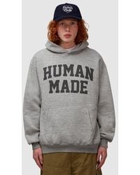 Human Made - Logo Printed Hoodie - Lyst