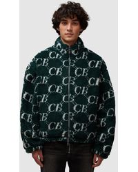 Cole Buxton - Cb Monogram Fleece Jacket - Lyst