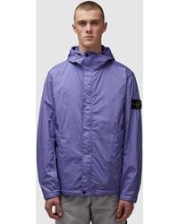 Stone Island - Garment Dyed Crinkle Short Parka Jacket ( - Lyst