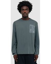 KARMA8A - Long Sleeve Pocket T-Shirt - Lyst