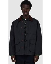 Service Works - Waxed Barn Coat - Lyst
