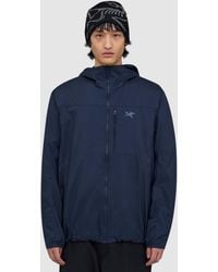 Arc'teryx - Squamish Hooded Jacket Sapphire - Lyst