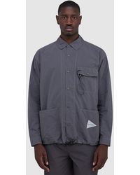 and wander - Cordura Shirt Jacket - Lyst