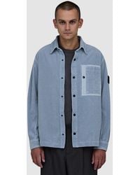 Stone Island - Organic Cotton Corduroy 800 Shirt - Lyst