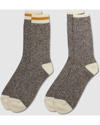 Beams Plus - Rag Sock (New Khaki(Line) - Lyst