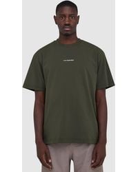 and wander - Dry Mesh T-Shirt (Dark Khaki - Lyst