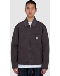 Carhartt - Detroit Jacket (Shale Shale Stone Canvas - Lyst