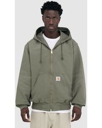 Carhartt - Og Active Jacket (Leaf Stone Canvas - Lyst
