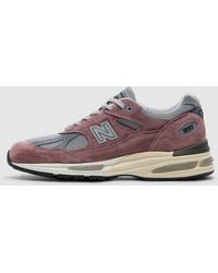 New Balance - Miuk 991V2 Sneaker (Rose Taupe Alloy - Lyst