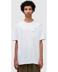 Noah - Core Logo Pocket T-Shirt - Lyst
