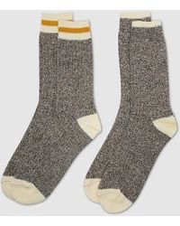 Beams Plus - Rag Sock (New Khaki(Line) - Lyst