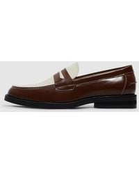 Duke & Dexter - Wilde Penny Loafer (Chestnut - Lyst