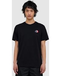 Moncler - Tri Logo T-Shirt - Lyst