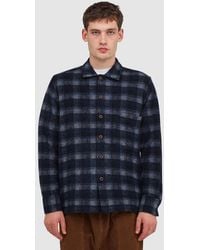 Universal Works - Chandler Plaid Fatigue Shirt - Lyst