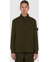 Stone Island - Ghost Nylon Smerigliato Jacket (Khaki - Lyst