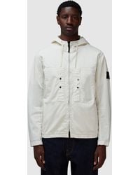 Stone Island - Supima Twill Stretch Short Parka - Lyst