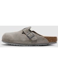 Birkenstock - Boston Leve Clog Sandal (Stone Coin - Lyst